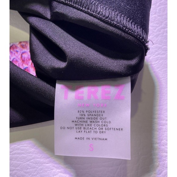 Terez Reversible Python Print Sports Bra, Small, Retail $85. NEW Without Tags. - Picture 7 of 7